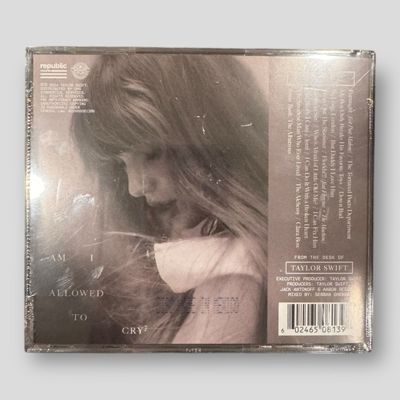 Taylor Swift Tortured Poets TTPD Collector's ed Deluxe CD + The Albatross NEW - Picture 3 of 4